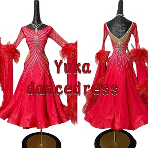 NEW 社交ダンスドレス・モダンドレス・スタンダードドレス オーダーメイド、最高品質modern-788