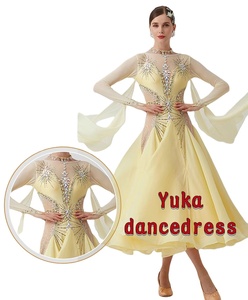 NEW 社交ダンスドレス・モダンドレス・スタンダードドレス オーダーメイド、最高品質modern-763