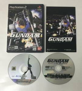 24PS2-162 ソニー sony プレイステーション2 PS2 プレステ2 機動戦士ガンダム めぐりあい宇宙 レトロ ゲーム ソフト 使用感あり