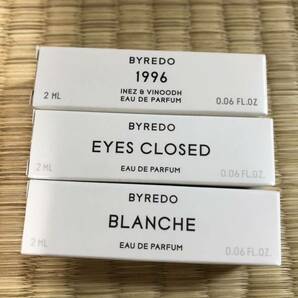 BYREDO バイレード オードパルファン 香水 ブランシュ 1996 アイズ クローズド 2mlの画像2