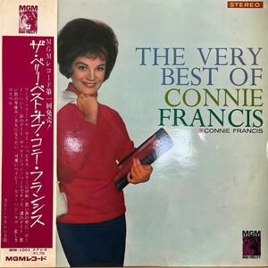 LP■カントリー/Connie Francis/The Very Best Of Connie Francis/MM 1001/美盤/帯付 Obi/コニー・フランシス