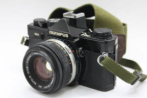 Y769 オリンパス Olympus OM-2 ブラック OM-System Zuiko MC Auto-S 50mm F1.8 ボディレンズセット ジャンク