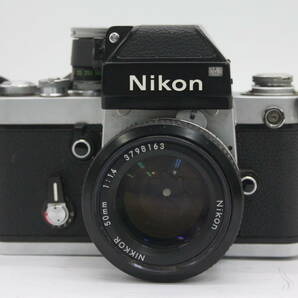 Y755 ニコン Nikon F2 フォトミック New Nikkor 50mm F1.4 説明書・ケース付き ボディレンズセット ジャンクの画像2