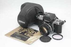 Y755 ニコン Nikon F2 フォトミック New Nikkor 50mm F1.4 説明書・ケース付き ボディレンズセット ジャンク