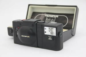 Y815 オリンパス Olympus XA Electronic Flash A11 セット コンパクトカメラ 説明書・ハードケース付き ジャンク