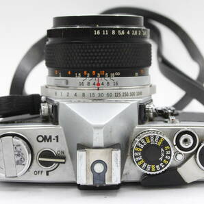 Y866 オリンパス Olympus OM-1 OM-System G.Zuiko Auto-S 50mm F1.4 ボディレンズセット ジャンクの画像6