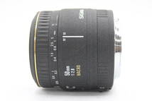 Y879 シグマ Sigma EX 50mm F2.8 Macro キャノンマウント レンズ ジャンク_画像3