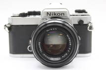 Y891 ニコン Nikon FE Nikkor-S・C Auto 50mm F1.4 フィルムカメラ ボディレンズセット ジャンク_画像2