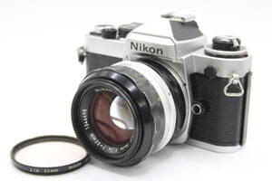 Y891 ニコン Nikon FE Nikkor-S・C Auto 50mm F1.4 フィルムカメラ ボディレンズセット ジャンク