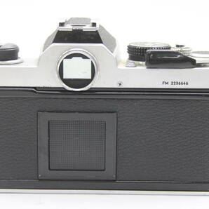 Y892 ニコン Nikon FM Nikkor-S Auto 50mm F1.4 フィルムカメラ ボディレンズセット ジャンクの画像4