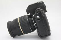 Y914 ニコン Nikon F4 Tamron AF Aspherical XR Di II LD｛IF｝18-200mm F3.5-6.3 Macro MB-21付き ボディレンズセット ジャンク_画像5