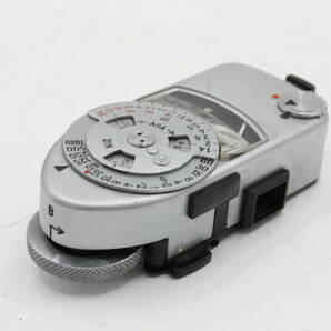 Y994 ライカ Leica Meter MR MRメーター シルバー 露出計 ジャンクの画像1