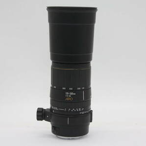 Y995 シグマ Sigma 170-500mm F5-6.3 Apo キャノンマウント レンズ ジャンクの画像6