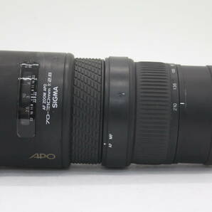 Y1039 シグマ Sigma AF Zoom Apo 70-210mm F2.8 キャノンマウント レンズ ジャンクの画像3