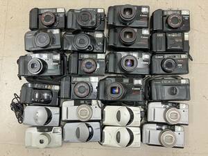 【大量24個】 キャノン Canon オートボーイ Autoboy 2 Zoom105 ズーム105 ルナ Luna 等 コンパクトカメラ シリーズ まとめ ジャンク D43