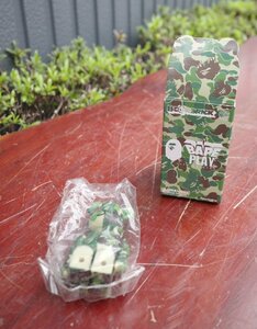 ○新品 BE@RBRICK 100% A BATHING APE ベアブリック 送料無料！ ③　古道具のgplus広島2404k