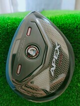 美品 純正カスタム。Callaway キャロウェイ APEX UW 17°SPEEDER スピーダー NX GREEN グリーン 50S ヘッドカバー付き