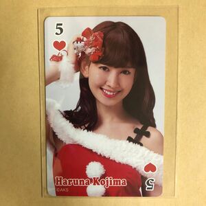 AKB48 小嶋陽菜 2012 セガ セブンイレブン限定 トレカ アイドル グラビア カード トランプ タレント トレーディングカード 5 ハート