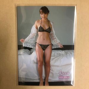 小塚桃子 deep トレカ アイドル グラビア カード 水着 ビキニ 34 タレント トレーディングカード