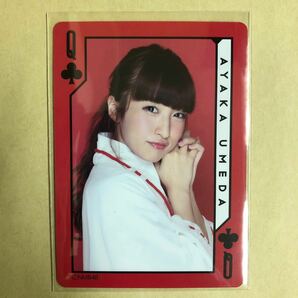 NMB48 梅田彩佳 2015 トレカ アイドル グラビア カード トランプ タレント トレーディングカード 12 クローバーの画像1