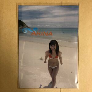 Folder5 AKINA 2008 ヒッツ トレカ アイドル グラビア カード 水着 ビキニ 下着 064 タレント トレーディングカード