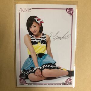 AKB48 仲川遥香 2012 トレカ アイドル グラビア カード R010N タレント トレーディングカード AKBG 印刷黒サイン
