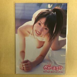 アイドリング!!! 加藤沙耶香 2008 さくら堂 トレカ アイドル グラビア カード 水着 ビキニ 07 タレント トレーディングカード