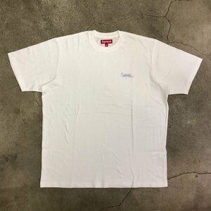 未使用品 Supreme Washed Tag S/S Top White L シュプリーム ウォッシュ タグ Tシャツ ホワイト