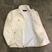 Ron Herman POLO RALPH LAUREN Hybrid Jacket S ンハーマン ポロラルフローレン ハイブリッド ジャケット フリース オフホワイト_画像3