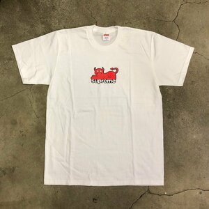 未使用品 Supreme Toy Machine Davil Cat Tee White M シュプリーム トイ マシーン デビル キャット Tシャツ ホワイト