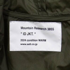 極美品 2024 Mountain Research ID JKT KHAKI S マウンテンリサーチ IDジャケットの画像5