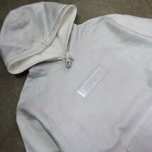 未使用品 Supreme MM6 Maison Margiela Foil Box Logo Hooded Sweatshirt White M シュプリーム メゾンマルジェラ フォイル ボックス ロゴ_画像2