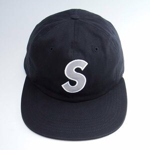 美品 16ss Supreme 3M Reflective S Logo 6-Panel Cap Black シュプリーム リフレクティブ Sロゴ キャップ