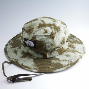 未使用品 THE NORTH FACE NN01708 Novelty Horizon Hat MR XL ノースフェイス ホライゾンハット ミリタリーオリーブレトロダイ