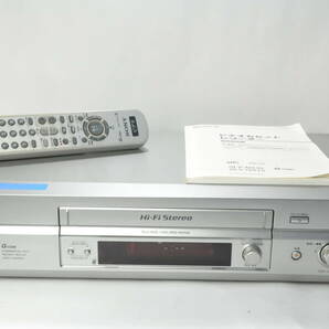 ★超絶美品★ソニー SLV-NX35 VHS Hi-Fiビデオデッキ！説明書 リモ付！【清掃済】綺麗な商品をお探しの方にオススメです。の画像3