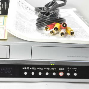 ★人気モデル★東芝 D-VR5 VHS⇔DVD ダビOKビデオデッキ！説明書 リモ付 ダビ動作写真有♪の画像5