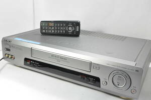 * finest quality beautiful goods * Sony SLV-BX9 VHS Hi-Fi video deck! Limo attaching![ reproduction verification settled ] operation photograph . publication doing 