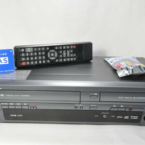 ★早い者勝ち★超絶美品 DXアンテナ DXR160V VHS⇔DVD ダビOKビデオデッキ！リモ付 ダビ動作写真有♪の画像3