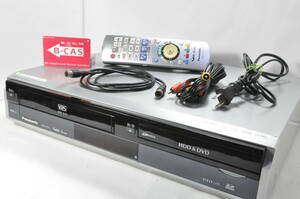 ★極上美品★パナソニック DMR-XP21V VHS⇔DVD⇔HDD ダビOKビデオデッキ！リモ付 ダビ動作写真有 即決有♪