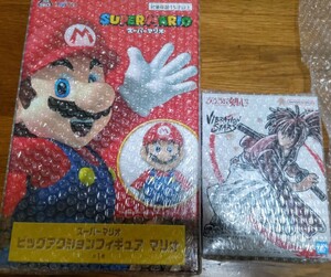 おまけ付き 新品未開封 スーパーマリオビックアクションフィギュア　マリオ るろうに剣心 緋村剣心 フィギュア セット