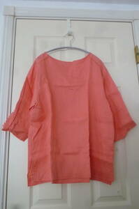 *DoCLASSEduklase*linen100%* tunic * blouse *100 jpy start 