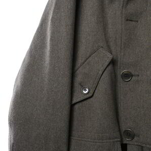 美品 DRIES VAN NOTEN ルーマニア製 ウール混 デザイン コート M オリーブ ドリスヴァンノッテン KL4BPCQA39の画像5