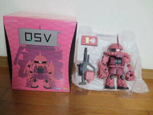 ●海外BANDAI NAMCO★QSV シャア専用ザクⅡ★日本未発売 3000体限定 003.MS-065 CHAR'S ZAKUⅡ●Q-Style DESIGN TOUMA　箱日焼け