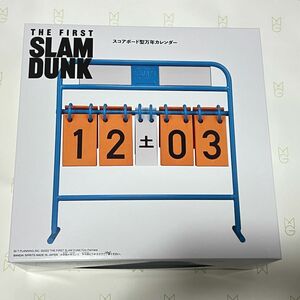 　国内正規品　映画 THE FIRST SLAM DUNK スラムダンク スコアボード型万年カレンダー