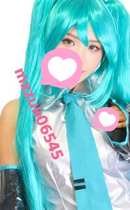 1円スタート コスプレ 衣装　エナメル 初音ミク 