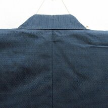 ★着物10★ 1円 絹 アンサンブル 男性用 大島紬 襦袢セット 袷 身丈140cm 裄67.5cm [同梱可] ☆☆_画像5