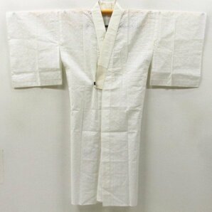 ★着物10★ 1円 木綿 長襦袢 レース 夏物 単衣 身丈125cm 裄62.5cm [同梱可] ☆☆の画像6