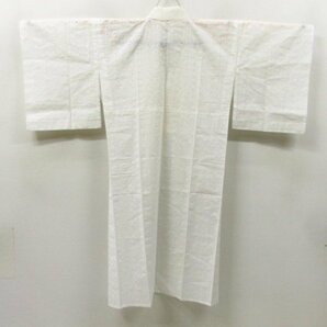 ★着物10★ 1円 木綿 長襦袢 レース 夏物 単衣 身丈125cm 裄62.5cm [同梱可] ☆☆の画像2