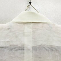 ★着物10★ 1円 麻 長襦袢 紋紗 夏物 単衣 身丈126cm 裄63.5cm [同梱可] ☆☆_画像5