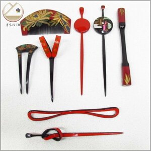 * kimono 10* 1 jpy . ornamental hairpin etc. hair ornament together 8ps.@ kimono small articles [ including in a package possible ] **